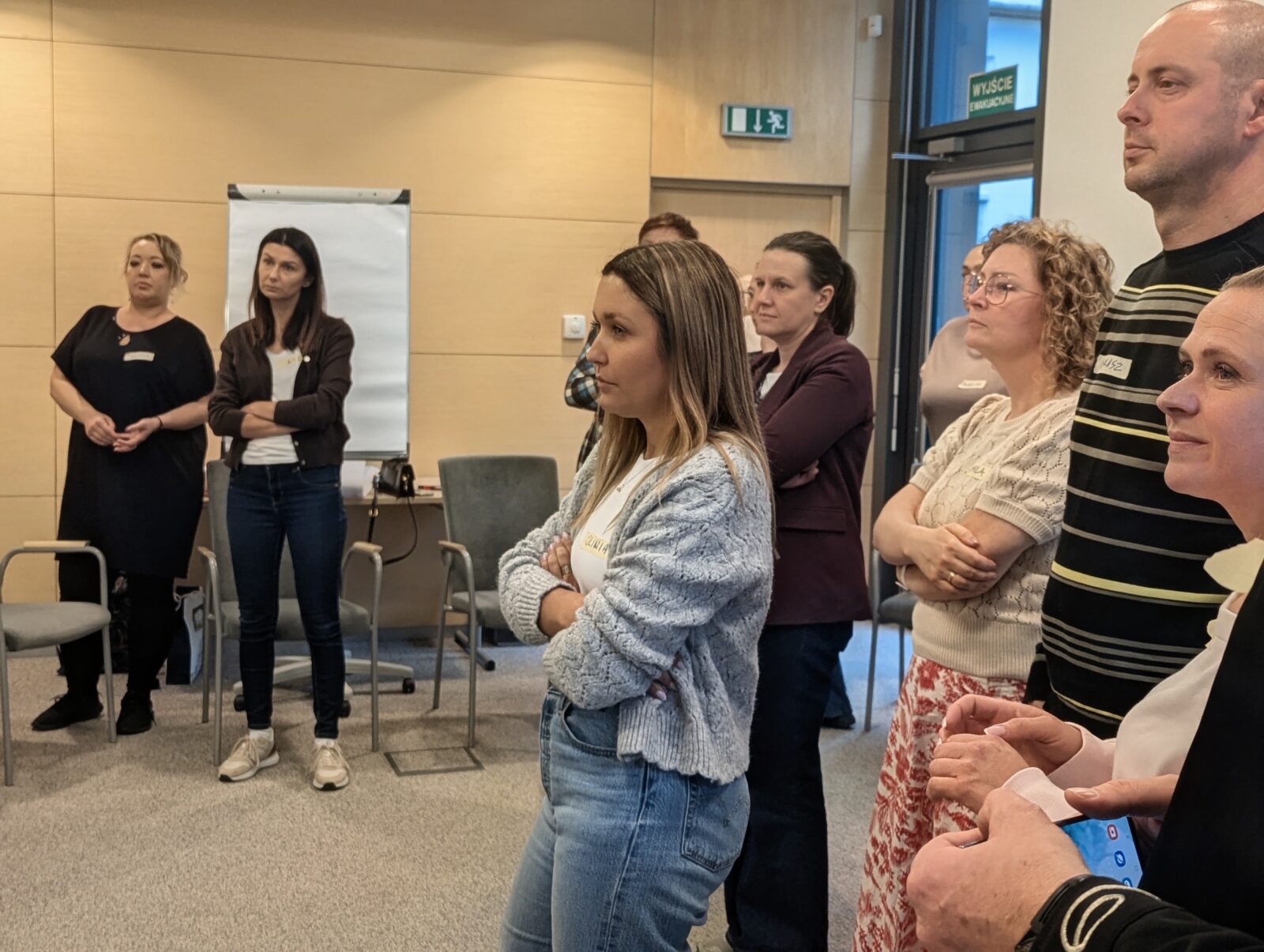Zieloni Liderzy i Liderki analizują studia przypadków, fot. Weronika Adamczak